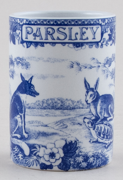 Spice Jar Parsley Aesops Fables c2000